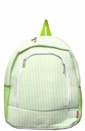 Quilted Backpack-SR403/LIME